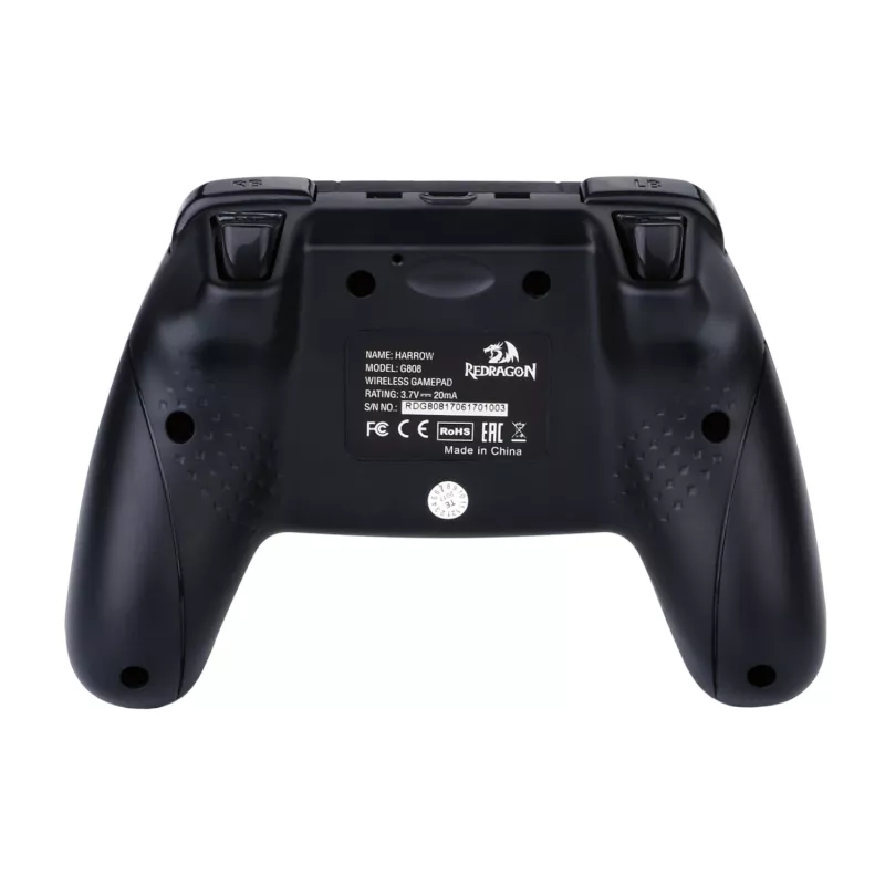 Redragon HARROW juhtmevaba X/D-Input PC-kontroller - must
