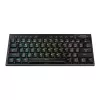 REDRAGON Horus Mini Pro 61-klahviga kolme režiimiga traadita RGB madala profiiliga mehaaniline mänguklaviatuur - must (punane lüliti)