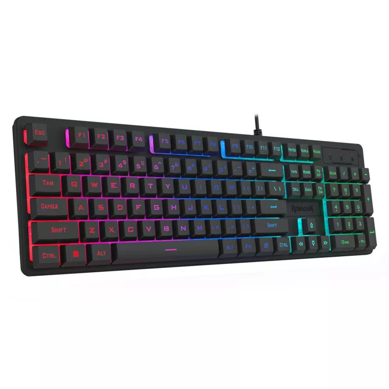Redragon K521 RGB NETHERBANE 104-klahviga membraanmänguklaviatuur