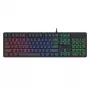 Redragon K521 RGB NETHERBANE 104-klahviga membraanmänguklaviatuur