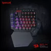 Redragon K585 DITI ELITE PRO RGB 40% traadita mehaaniline mänguklaviatuur - sinised lülitid
