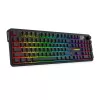 Redragon K762 TERRAFLARE PRO RGB juhtmevaba tihendkinnitusega mänguklaviatuur - 75% 82 klahvi, kolm režiimi, kuumvahetatav, Double-Shot PBT, must