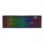 Redragon K762 TERRAFLARE PRO RGB juhtmevaba tihendkinnitusega mänguklaviatuur - 75% 82 klahvi, kolm režiimi, kuumvahetatav, Double-Shot PBT, must