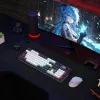 Redragon K762WB-RGB-PRO LCD täissuuruses gasket-mehaaniline klaviatuur - must