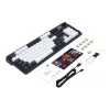 Redragon K762WB-RGB-PRO LCD täissuuruses gasket-mehaaniline klaviatuur - must
