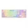 Redragon K768VI-WL kolme režiimiga RGB mehaaniline mänguklaviatuur – 100 klahvi hot-swap (must)
