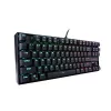 Redragon KUMARA RGB mehaaniline mänguklaviatuur - Tenkeyless 87-klahviline, Outemu Red lülitid, RGB taustavalgustus, must