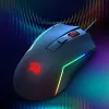 Redragon M616 TRIDENT 10000DPI RGB mänguhiir - must