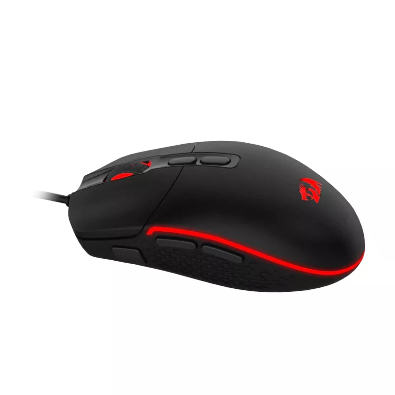 Redragon M719 INVADER RGB 10000 DPI juhtmega optiline mänguhiir - must