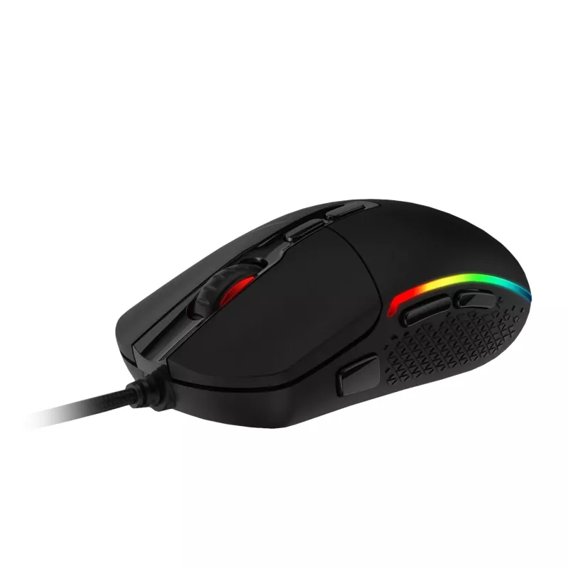 Redragon M719 INVADER RGB 10000 DPI juhtmega optiline mänguhiir - must