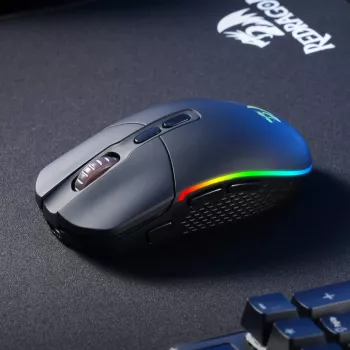 Redragon M719 Pro INVADER 10000DPI 2.4GHz juhtmevaba mänguhiir - must