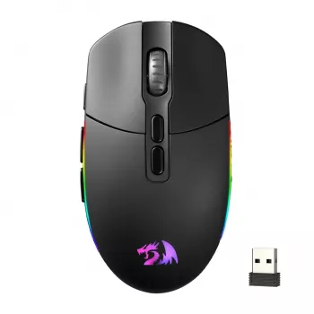 Redragon M719 Pro INVADER 10000DPI 2.4GHz juhtmevaba mänguhiir - must