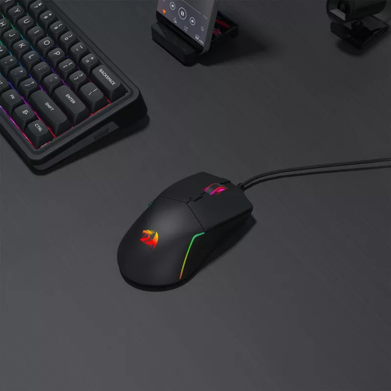 Redragon M730-RGB NAGA RGB 10000 DPI juhtmega mänguhiir