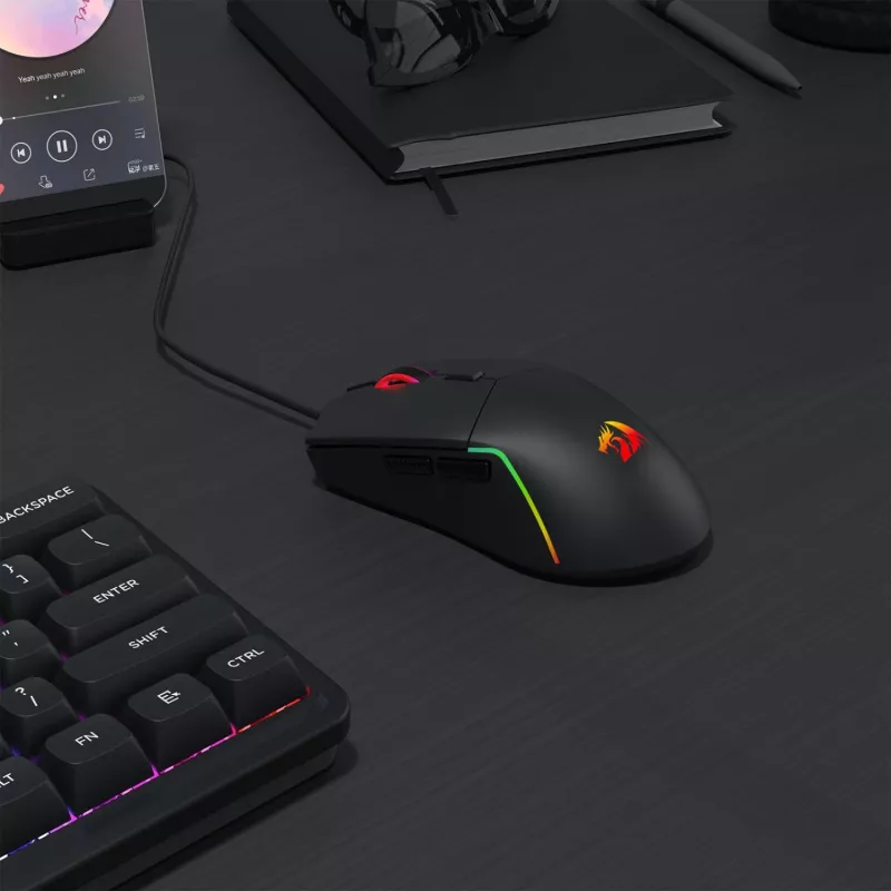 Redragon M730-RGB NAGA RGB 10000 DPI juhtmega mänguhiir