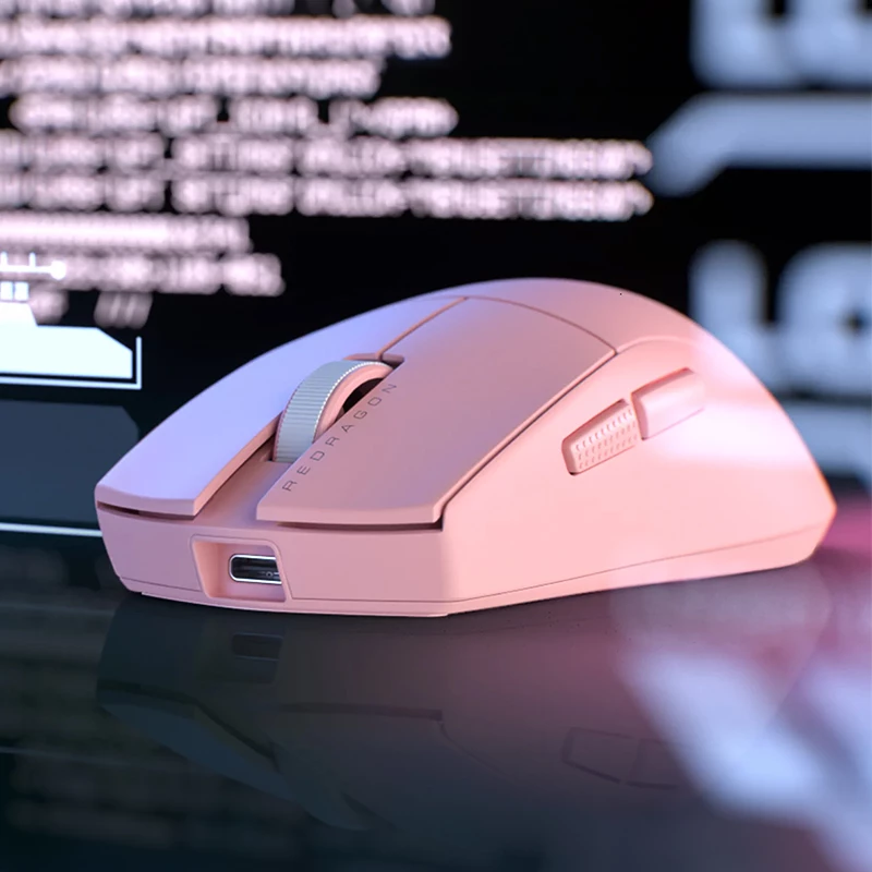 REDRAGON M916 PRO 1K 3-režiimiline juhtmevaba mänguhiir - roosa