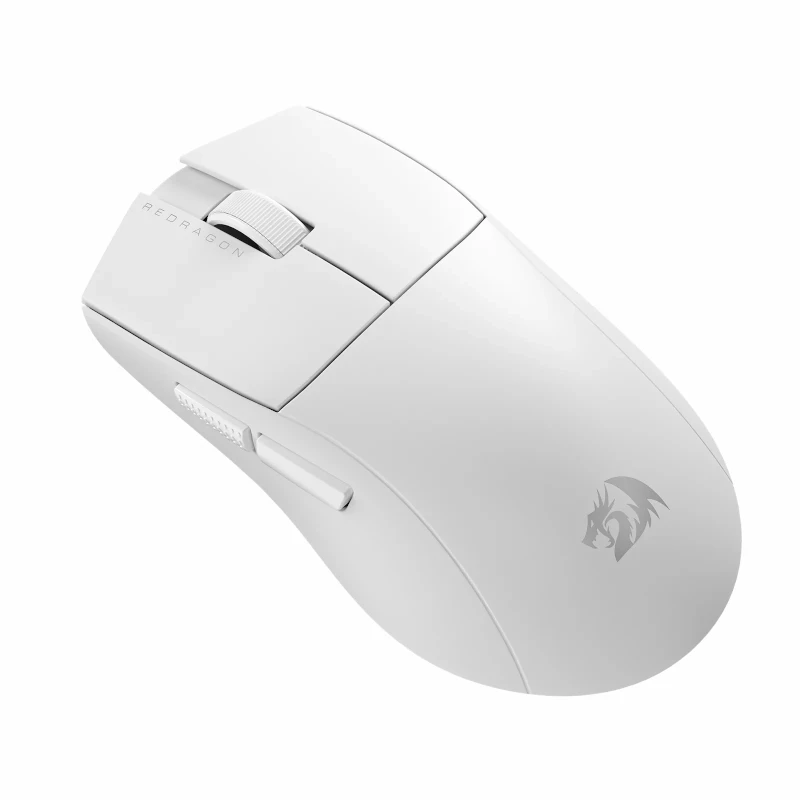 Redragon M916 PRO 1K 3-režiimiline traadita mänguhiir – valge