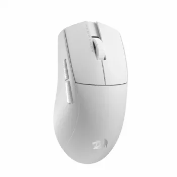 Redragon M916 PRO 1K 3-režiimiline traadita mänguhiir – valge