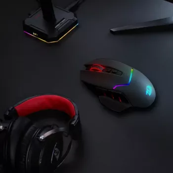 REDRAGON Mirage Pro 8000DPI RGB juhtmevaba mänguhiir - must