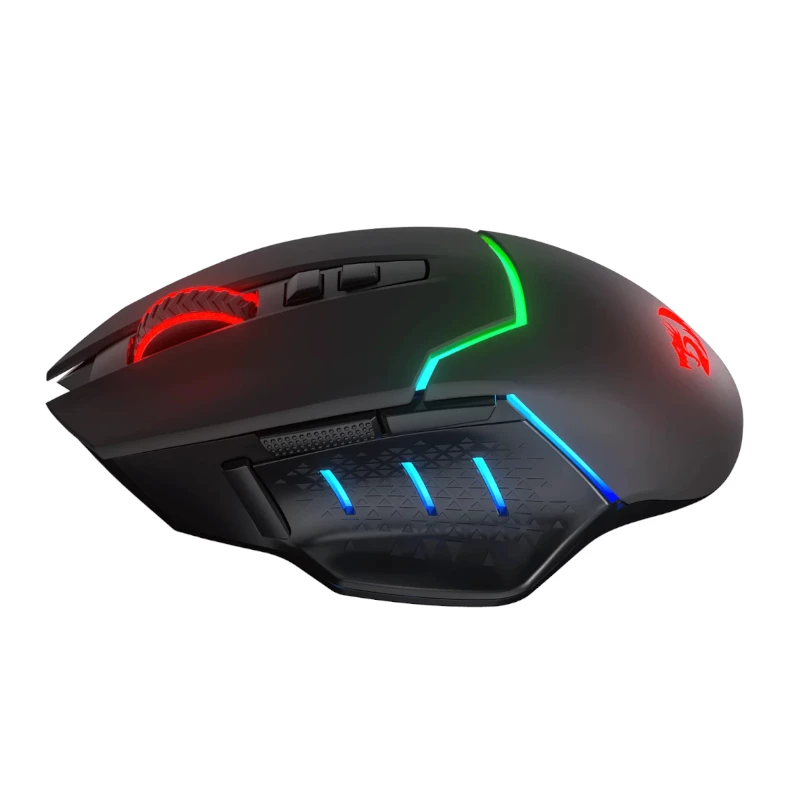 REDRAGON Mirage Pro 8000DPI RGB juhtmevaba mänguhiir - must