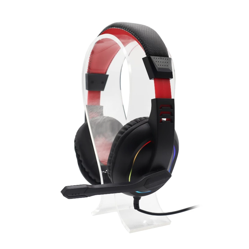Redragon Over-Ear ARES Aux RGB mängukõrvaklapid - must