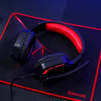 REDRAGON Over-Ear THEMIS Aux mängukõrvaklapid - must