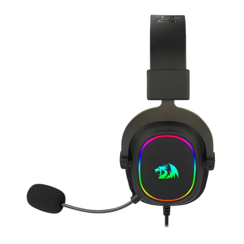 REDRAGON Over-Ear ZEUS-X USB RGB mängukõrvaklapid - must