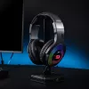 REDRAGON PANDORA H350 RGB Ümberkõrvaklapid mängimiseks eemaldatava mikrofoniga, 50mm draiverid, 3.5mm heli ja USB RGB toide, must
