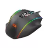 REDRAGON PERDICTION 4 12400DPI RGB MMO Ergonoomiline mänguhiir - Must