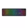 Redragon RM104 PRO VOLCANO RGB traadita membraaniga mänguklaviatuur - must