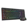 Redragon RYLO PRO S142 kolme režiimiga RGB mänguri klaviatuuri ja hiire komplekt