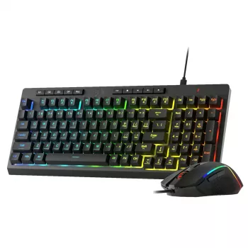 Redragon RYLO S141 membraanklaviatuur ja hiir juhtmega komplekt