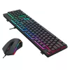 Redragon S107 RGB Gaming Essentials juhtmega mänguklaviatuuri ja hiire komplekt
