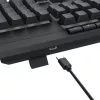 Redragon S151 RGB mänguklaviatuuri ja hiire komplekt - must
