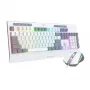 Redragon S151 juhtmega RGB mänguklaviatuuri ja hiire komplekt - valge ja hall