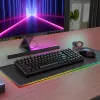 Redragon S162 RGB 3-režiimiline traadita mehaaniline mänguklaviatuur ja hiir komplekt - must