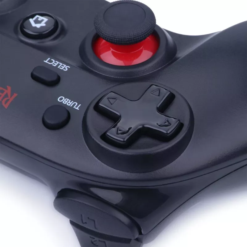 REDRAGON SATURN juhtmega X/D-sisendiga PC-kontroller, must