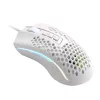 REDRAGON STORM juhtmega RGB mänguhiir - kerge kärgstruktuuriga disain, 12400 DPI, 7 programmeeritavat nuppu, Omron lülitid, PTFE jalad