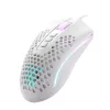REDRAGON STORM juhtmega RGB mänguhiir - kerge kärgstruktuuriga disain, 12400 DPI, 7 programmeeritavat nuppu, Omron lülitid, PTFE jalad