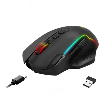Redragon TAIPAN MAX 12000DPI juhtmevaba mänguhiir - must