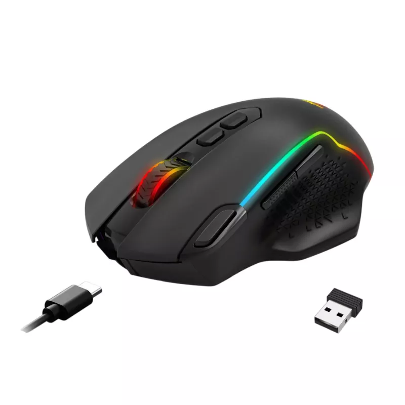 Redragon TAIPAN MAX 12000DPI juhtmevaba mänguhiir - must