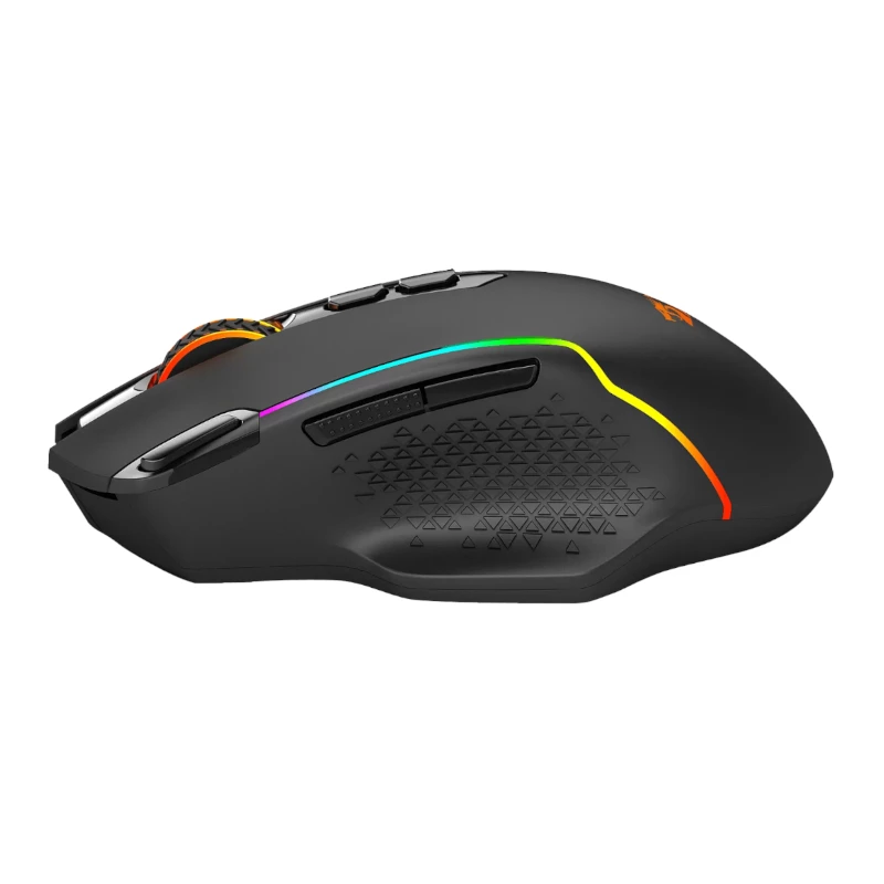 REDRAGON Taipan Pro 10000DPI RGB juhtmevaba mänguhiir - must