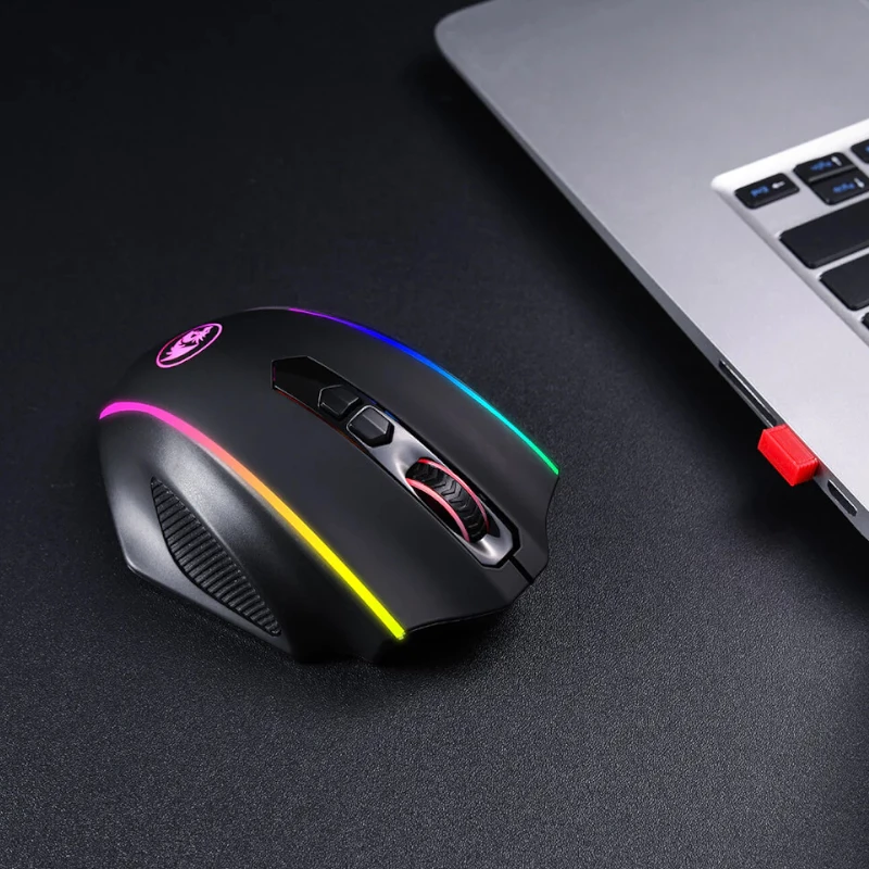 REDRAGON VAMPIRE ELITE Juhtmevaba Mänguhiir 16000 DPI RGB Must