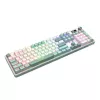 Redragon WYVERN K761 Pro täissuuruses RGB juhtmevaba mehaaniline mänguklaviatuur - valge/roheline