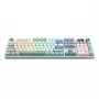 Redragon WYVERN K761 Pro täissuuruses RGB juhtmevaba mehaaniline mänguklaviatuur - valge/roheline