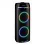 REFLEXION PS10BTCD/N peokõlar, 480W tipp, Bluetooth, CD, FM-raadio, USB, AUX, mikrofon, must