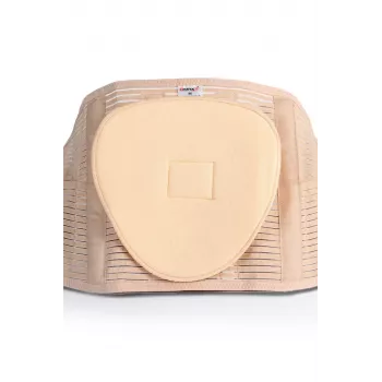 REH Lumbo O-1431/XL Lumbosakraalne tugivöö elastsete pingutusrihmadega, suurus XL, beež
