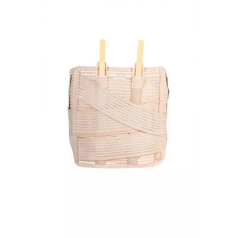 REH Lumbo O-1431/XL Lumbosakraalne tugivöö elastsete pingutusrihmadega, suurus XL, beež