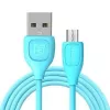 REMAX Lesu kaabel Micro RC-050m Sinine - USB 2.0 laadimis- ja andmesünkroonimiskaabel, 0,5 m