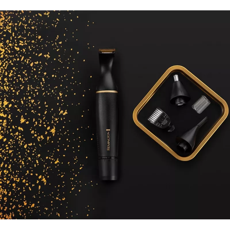 Remington NE7000 Nina-, kõrva- ja detailtrimmer Comfort Tip teradega, 100% veekindel, patareitoide, must/hõbe