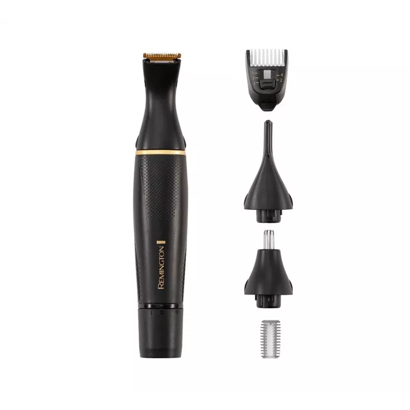 Remington NE7000 Nina-, kõrva- ja detailtrimmer Comfort Tip teradega, 100% veekindel, patareitoide, must/hõbe